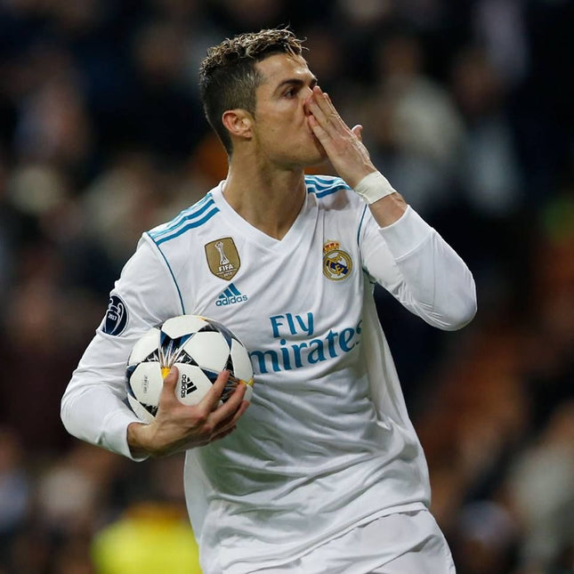 Real Madrid 17/18 Local Ronaldo - Manga Larga