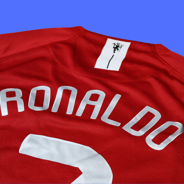 Manchester United 2008 Manga Larga Ronaldo 2008