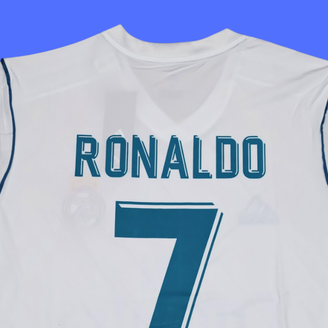 Real Madrid 17/18 Local Ronaldo - Manga Larga