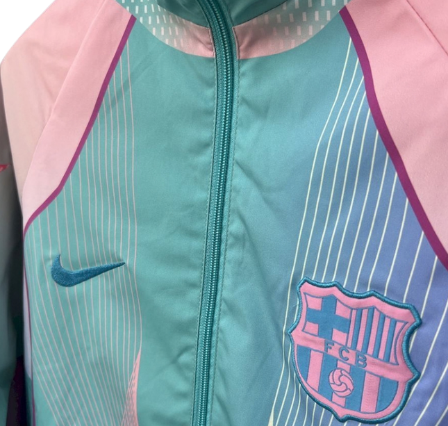 Barcelona Chamarra Doble vista Rosa - 25/26