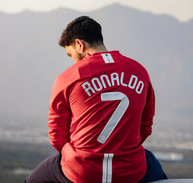 Manchester United 2008 Manga Larga Ronaldo 2008