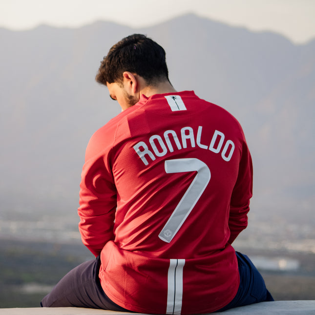 Manchester United 2008 Manga Larga Ronaldo 2008