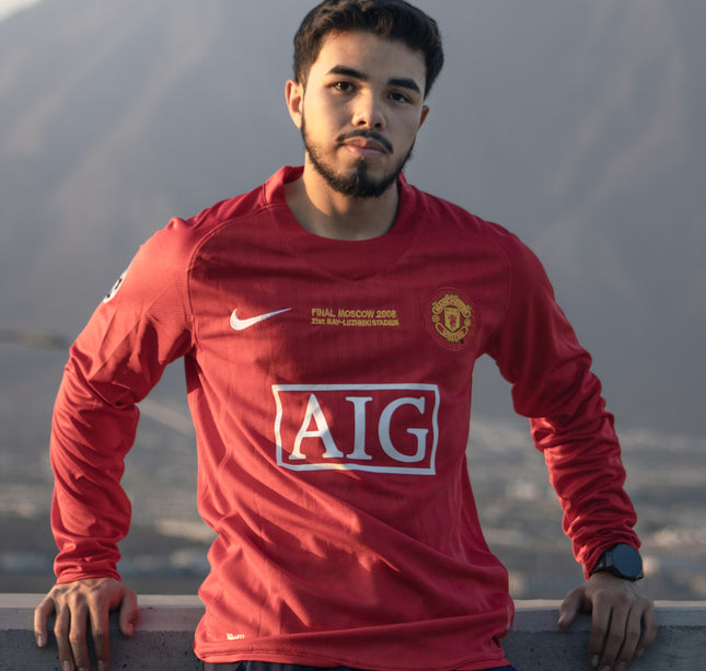 Manchester United 2008 Manga Larga Ronaldo 2008