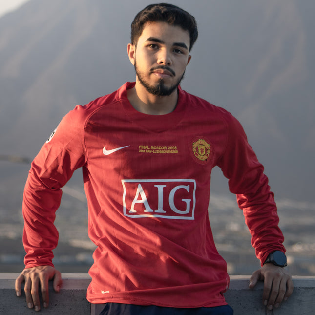 Manchester United 2008 Manga Larga Ronaldo 2008
