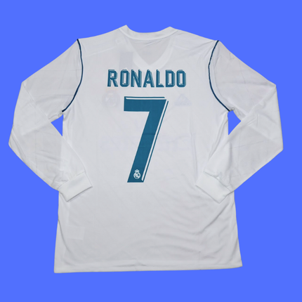 Real Madrid 17/18 Local Ronaldo - Manga Larga
