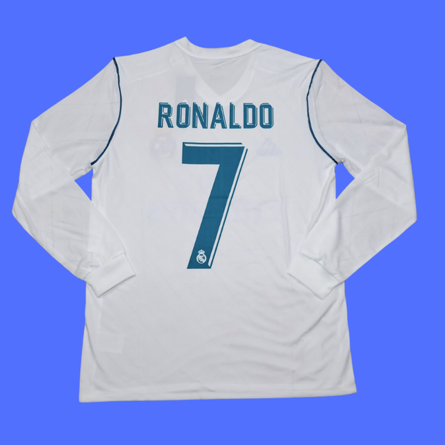 Real Madrid 17/18 Local Ronaldo - Manga Larga
