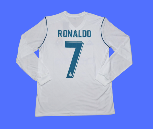 Real Madrid 17/18 Local Ronaldo - Manga Larga