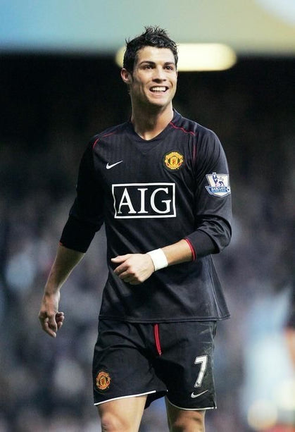 Manchester United Ronaldo 2008 Visita - Manga Larga