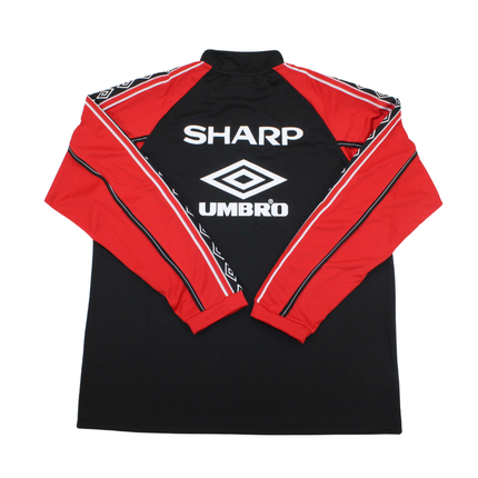 Manchester United Chamarra Negro - 98/99