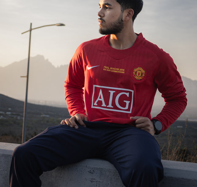 Manchester United 2008 Manga Larga Ronaldo 2008