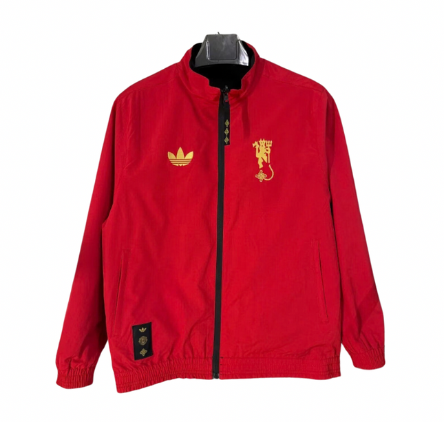 Manchester United Chamarra Doble vista Local  - 25/26