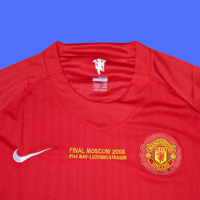 Manchester United 2008 Manga Larga Ronaldo 2008