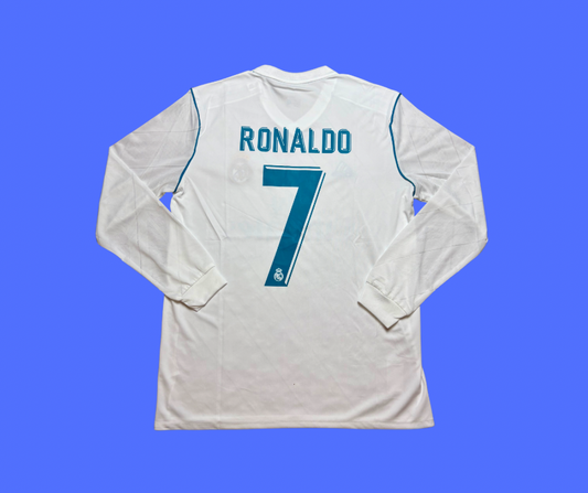 Real Madrid 17/18 Local Ronaldo - Manga Larga
