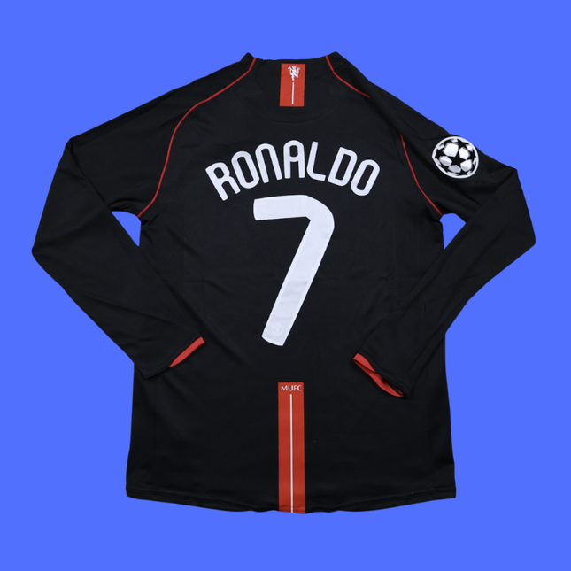 Manchester United Ronaldo 2008 Visita - Manga Larga