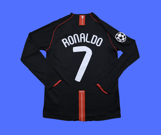 Manchester United Ronaldo 2008 Visita - Manga Larga