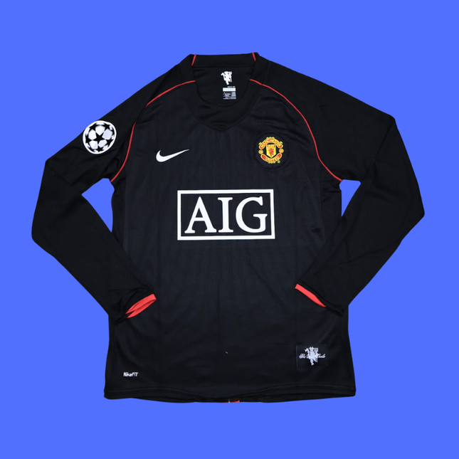 Manchester United Ronaldo 2008 Visita - Manga Larga