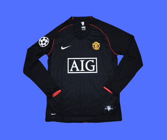 Manchester United Ronaldo 2008 Visita - Manga Larga