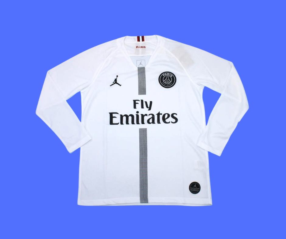 Paris Saint-Germain Jordan blanca - 18/19
