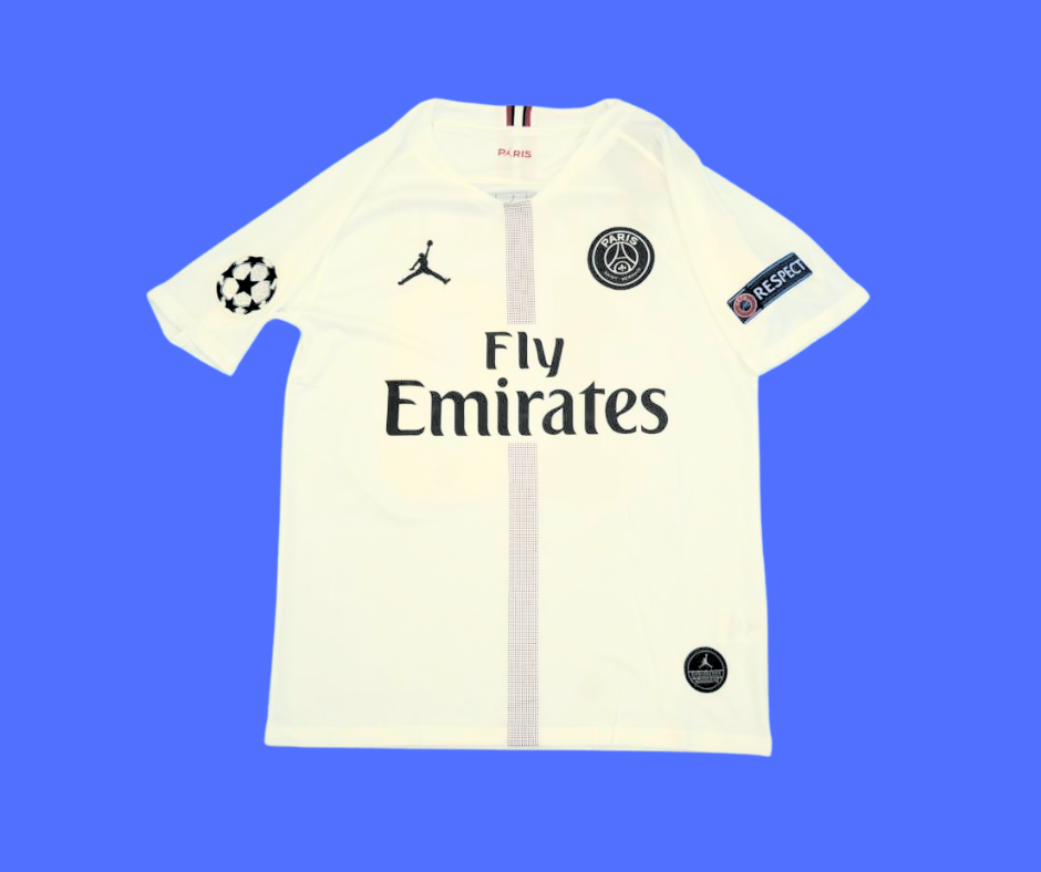 Paris Saint-Germain Jordan blanca - 18/19