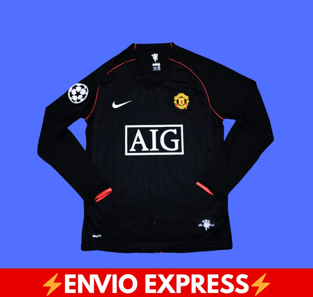 Manchester United Ronaldo 2008 Visita - Manga Larga