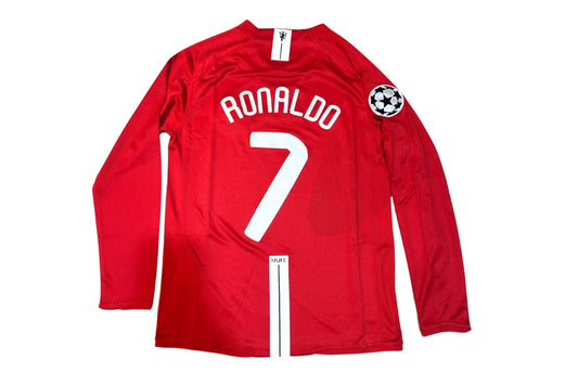 Man United™ 2008 Manga Larga - Ronaldo