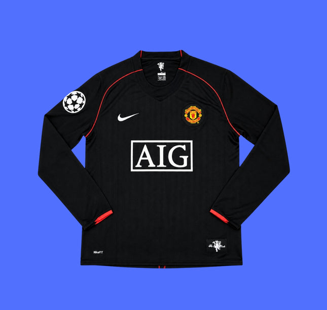 Manchester United Ronaldo 2008 Visita - Manga Larga