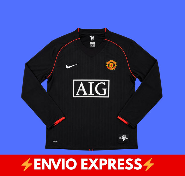 Manchester United Ronaldo 2008 Visita - Manga Larga
