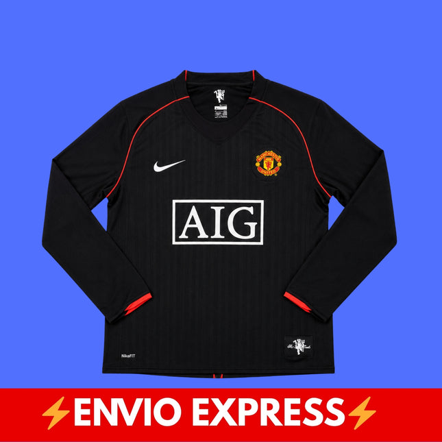Manchester United Ronaldo 2008 Visita - Manga Larga