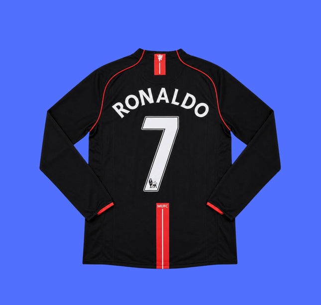 Manchester United Ronaldo 2008 Visita - Manga Larga