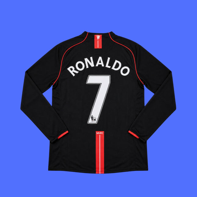 Manchester United Ronaldo 2008 Visita - Manga Larga