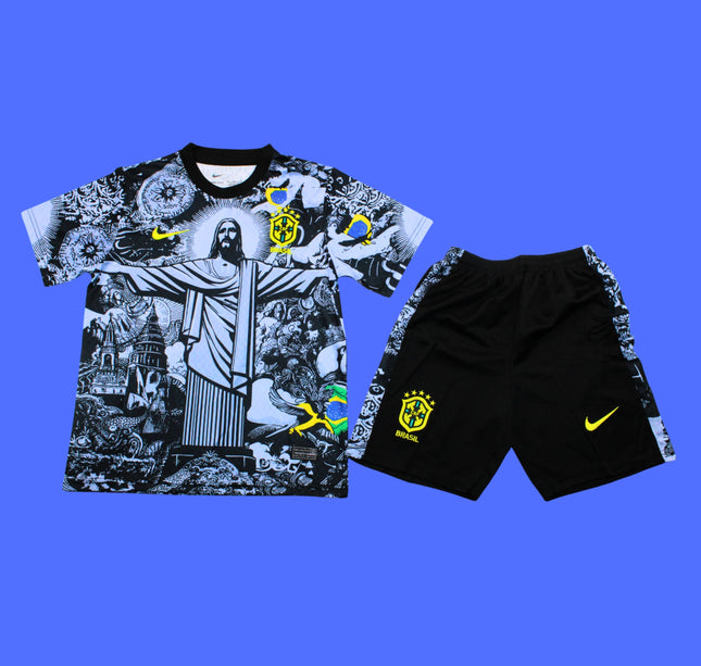 Brasil Edición especial Cristo Redentor Gris Niño
