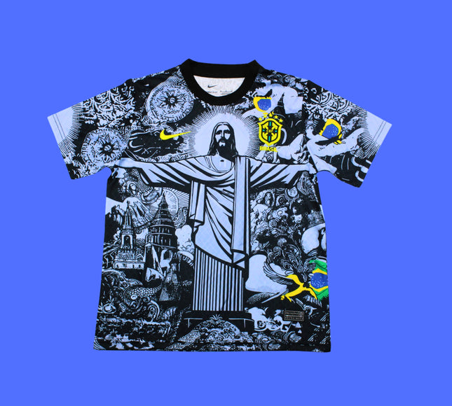 Brasil Edición especial Cristo Redentor Gris Niño