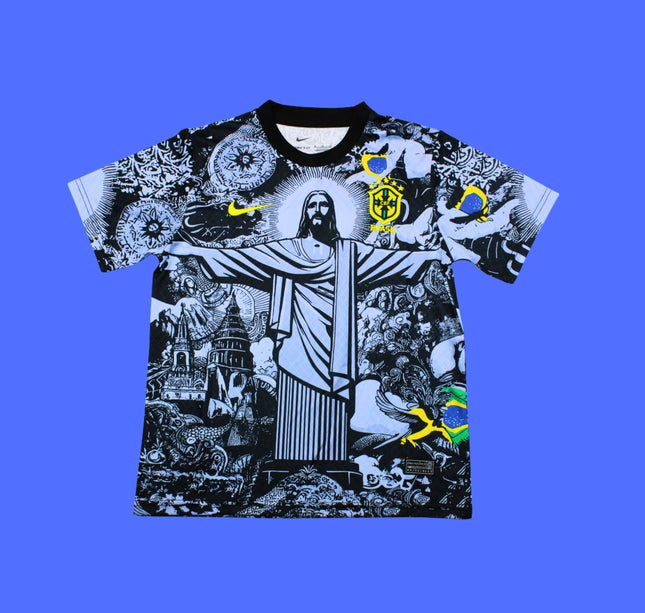 Brasil Edición especial Cristo Redentor Gris Niño