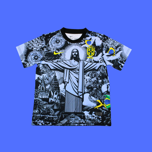 Brasil Edición especial Cristo Redentor Gris Niño