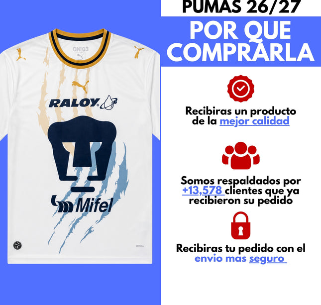 Pumas Visita - 26/27