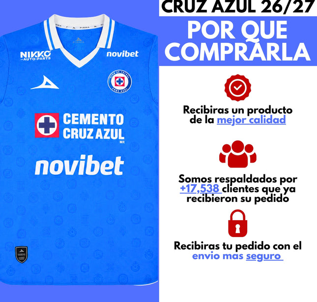 Cruz Azul Local - 26/27