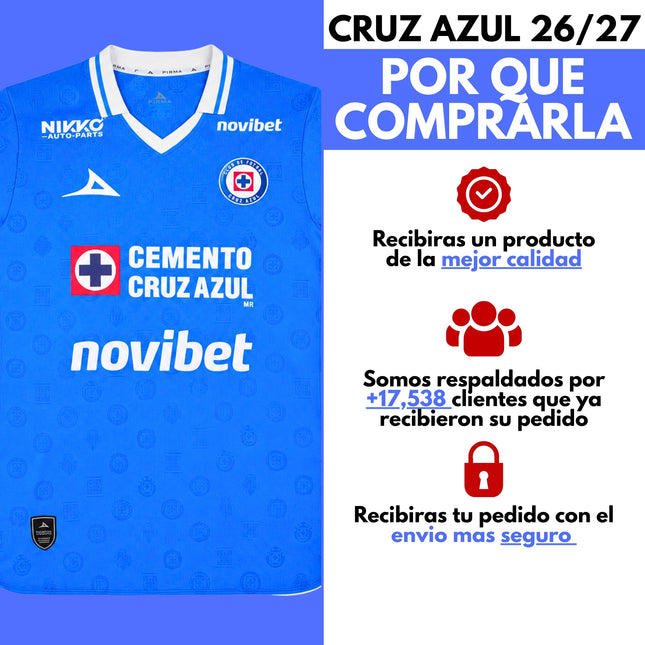 Cruz Azul Local - 26/27