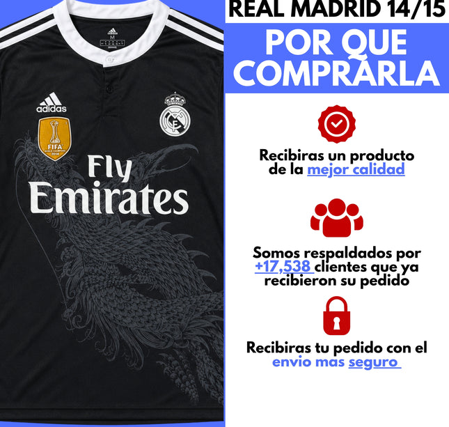 Real Madrid 3er 2014 Manga Larga Ronaldo