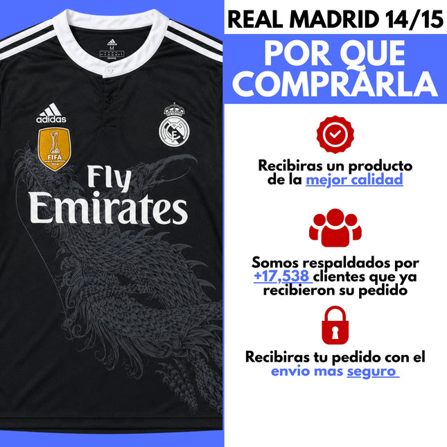 Real Madrid 3er 2014 Manga Larga Ronaldo