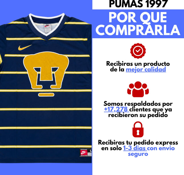 Pumas Local - 97/98