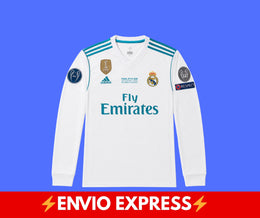 Real Madrid 2018 Manga Larga Ronaldo
