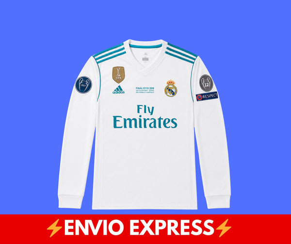 Real Madrid 2018 Manga Larga Ronaldo