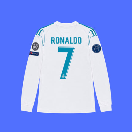 Real Madrid 2018 Manga Larga Ronaldo