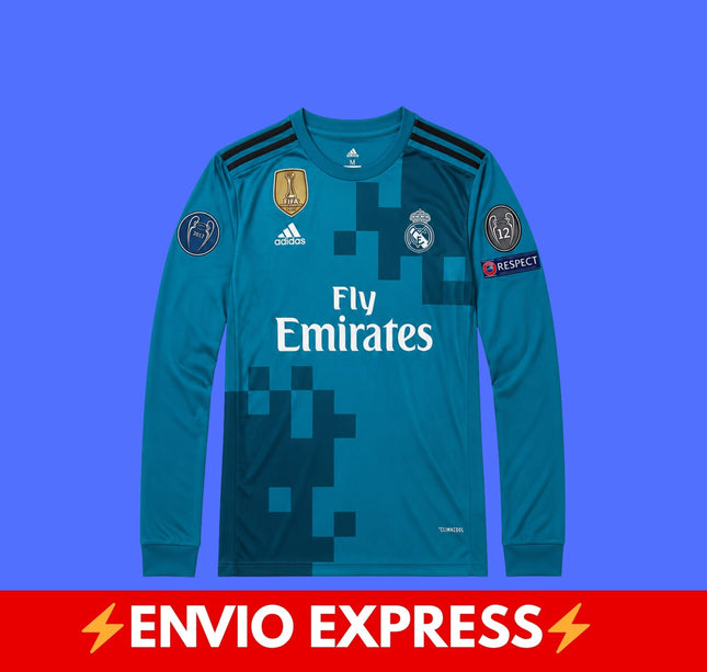 Real Madrid 3er 17/18 Manga Larga Ronaldo
