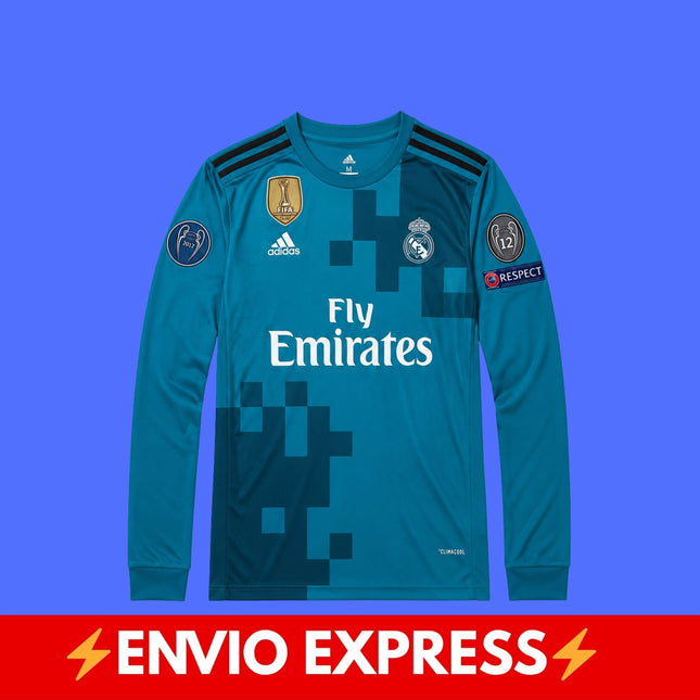 Real Madrid 3er 17/18 Manga Larga Ronaldo