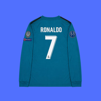 Real Madrid 3er 17/18 Manga Larga Ronaldo