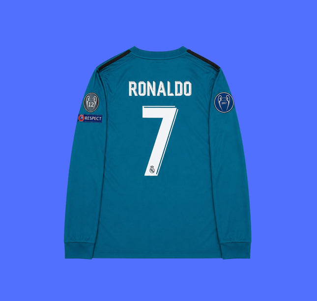 Real Madrid 3er 17/18 Manga Larga Ronaldo