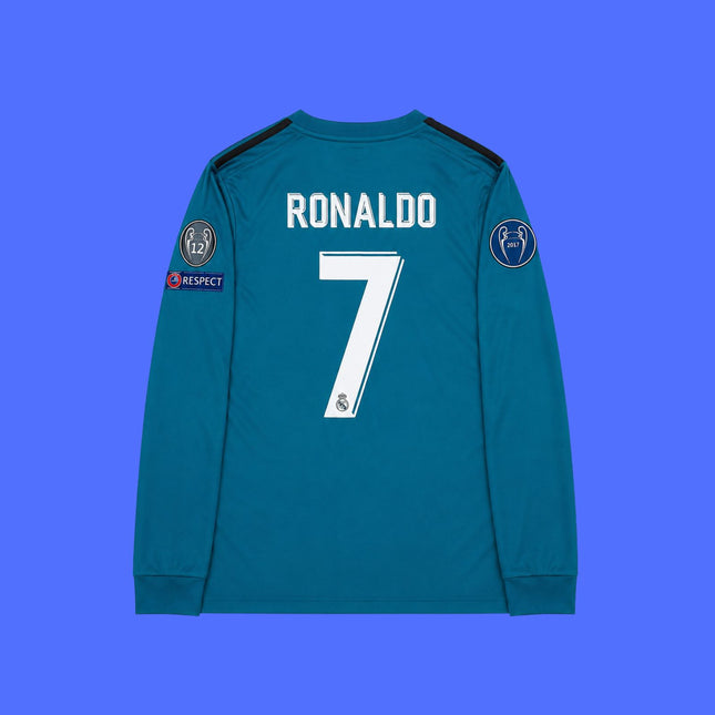 Real Madrid 3er 17/18 Manga Larga Ronaldo