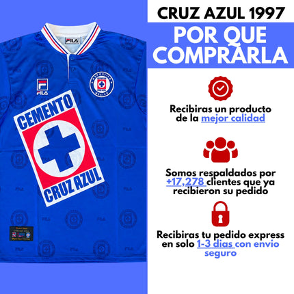 Cruz Azul Local - 97/98