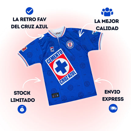 Cruz Azul Local - 97/98